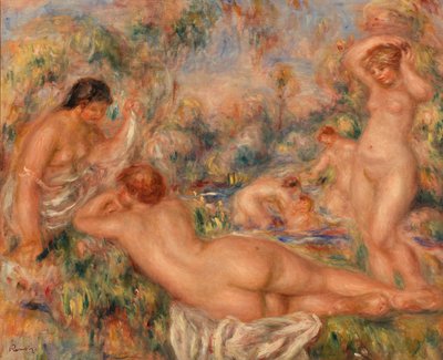 Badende af Pierre-Auguste Renoir