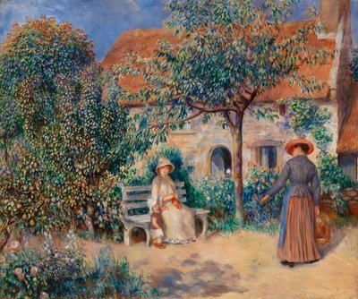 I Bretagne af Pierre-Auguste Renoir