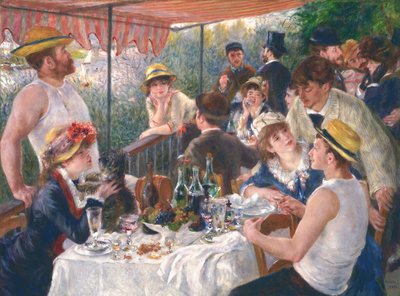 Frokost fra Sejlfesten af Pierre-Auguste Renoir