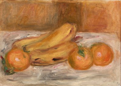 Appelsiner og bananer af Pierre-Auguste Renoir