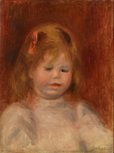 Portræt af Jean Renoir (Portræt af Jean Renoir) af Pierre-Auguste Renoir