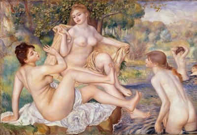 De store badende af Pierre-Auguste Renoir
