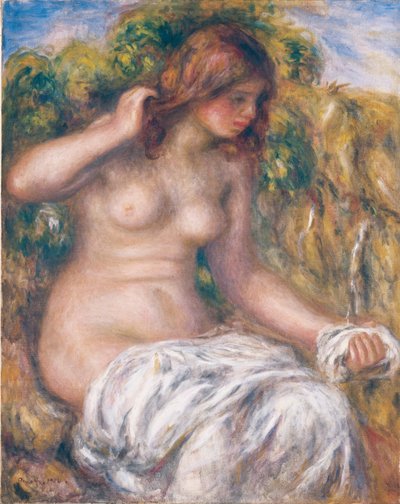Kvinde ved foråret af Pierre-Auguste Renoir