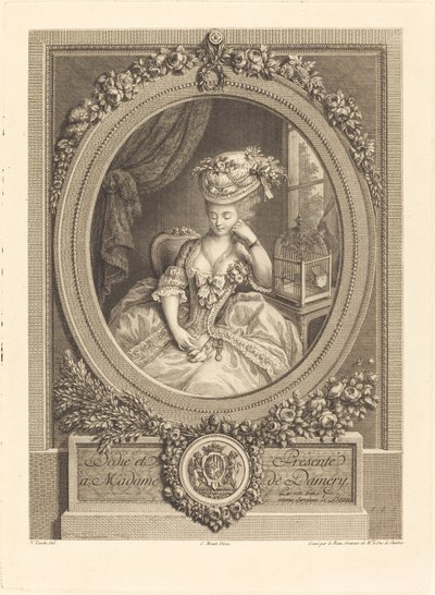 De spirende ønsker af Pierre Adrien Le Beau after Nicolas Tanché