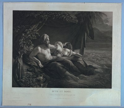 Ruth og Boaz af Pierre Alexandre Tardieu