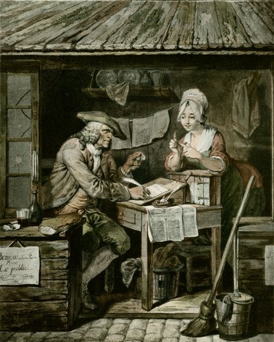 Den offentlige skribent af Pierre Alexandre Wille