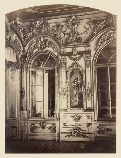 Tsarskoe-Selo-paladset, det kejserlige kapels rostrum af Pierre Ambrose Richebourg