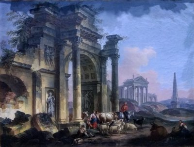 Fransk:  Triumfbuen af Pierre Antoine Demachy