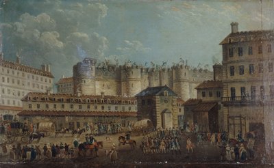 Stormen af Bastillen den 14. juli 1789, 1789. af Pierre Antoine Demachy