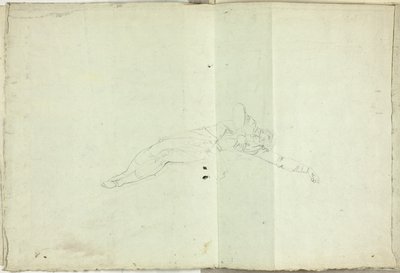 Ung mand, der danser af Pierre Antoine Mongin