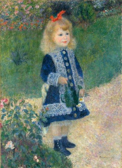 En pige med en vandkande af Pierre Auguste Renoir
