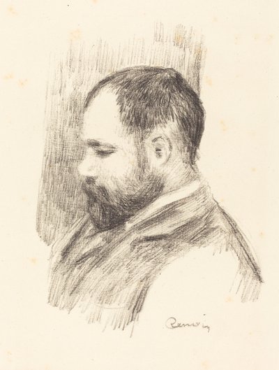 Ambroise Vollard, 1904. af Pierre Auguste Renoir