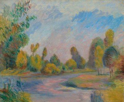 Ved floden, 1896. af Pierre Auguste Renoir