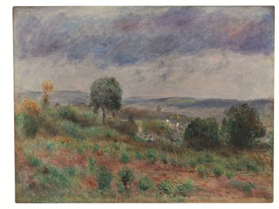 Auvers-sur-Oise, n. 1901 (öljy kankaalle) af Pierre Auguste Renoir