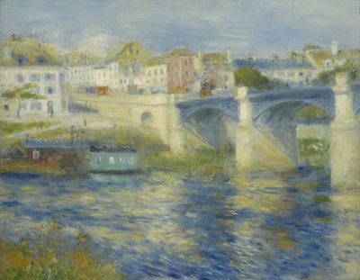 Bro ved Chatou, ca. 1875 (olie på lærred) af Pierre Auguste Renoir