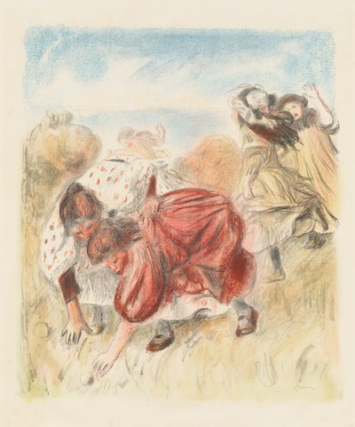 Børn, der spiller bold Børn, der spiller bold, 1900. af Pierre Auguste Renoir