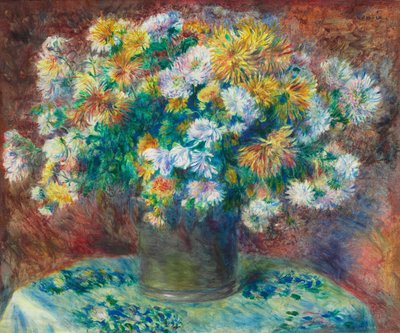 Krysantemum af Pierre Auguste Renoir