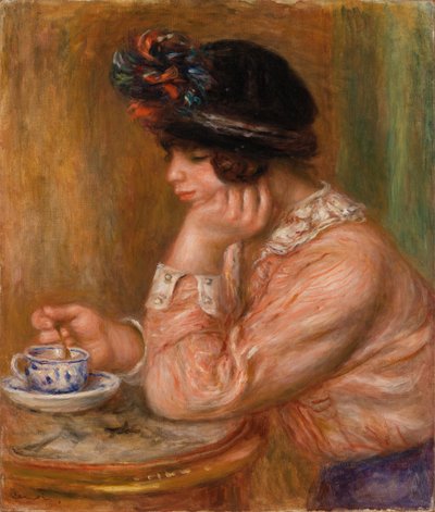 Kop chokolade af Pierre Auguste Renoir