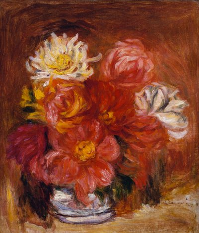 Dahlia, ca. 1890 af Pierre Auguste Renoir