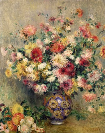 Dahliaer af Pierre Auguste Renoir
