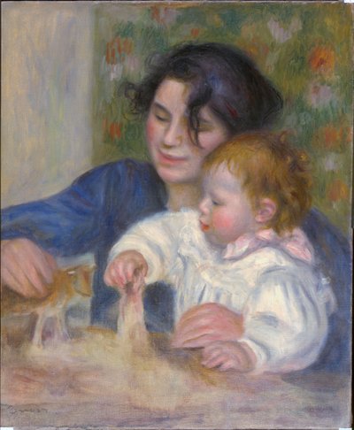 Fransk: Gabrielle et Jean af Pierre Auguste Renoir
