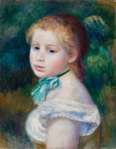 Leder af ung pige af Pierre Auguste Renoir