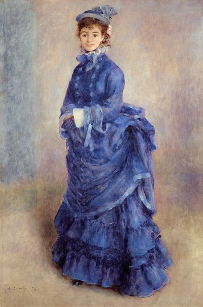 La Parisienne, Den blå dame af Pierre Auguste Renoir