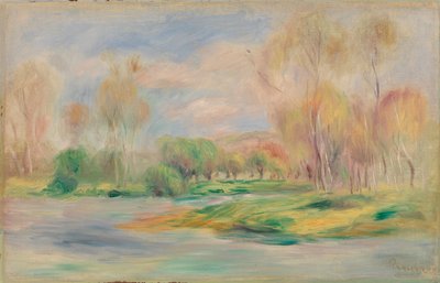 Landskab af Pierre Auguste Renoir