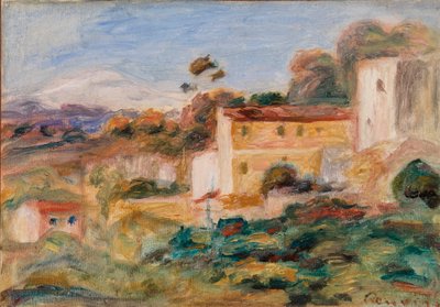 Landskab af Pierre Auguste Renoir