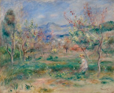 Landskab af Pierre Auguste Renoir