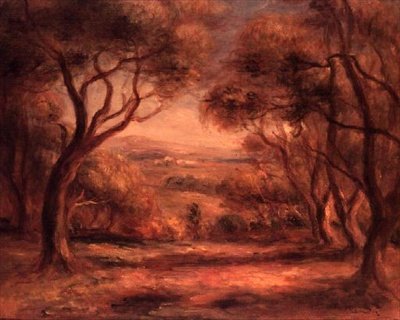 Landskab af Pierre Auguste Renoir