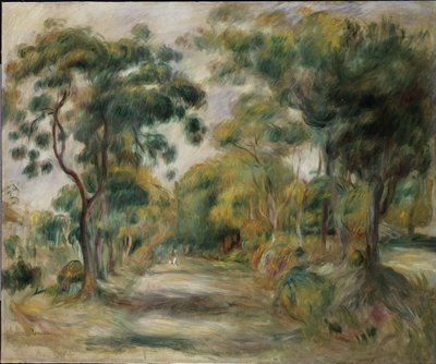 Landskab ved middagstid, 1900 af Pierre Auguste Renoir