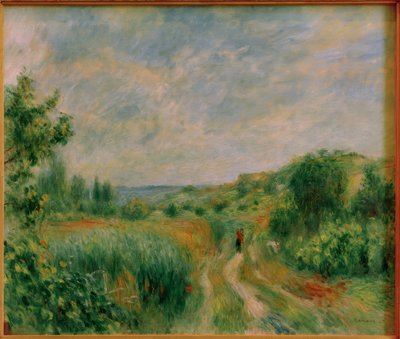 Landskab nær Essoyes af Pierre Auguste Renoir