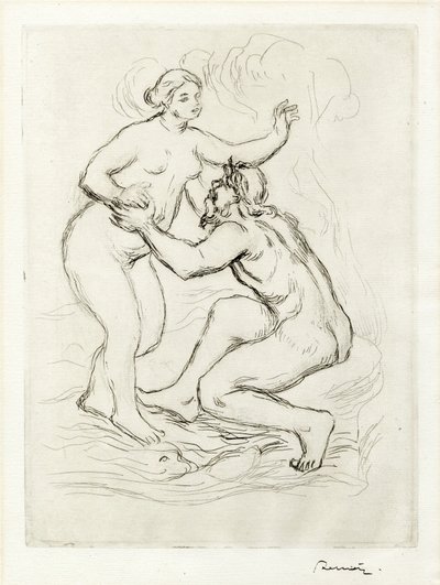 Le Fleuve Scamandre (floden Scamander) af Pierre Auguste Renoir