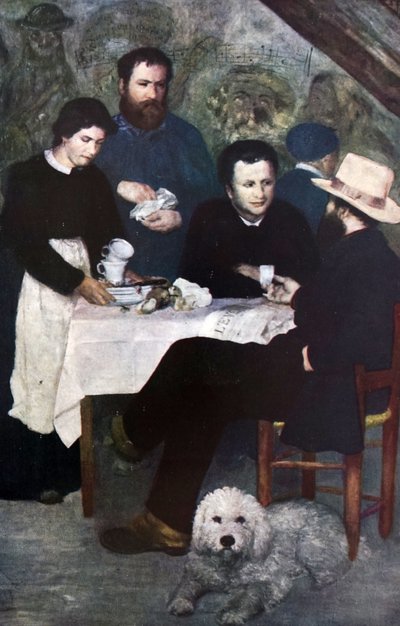 Moderen Antony Bourron-Marlottes kabaret af Pierre Auguste Renoir
