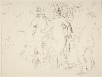 Badegæsterne af Pierre Auguste Renoir