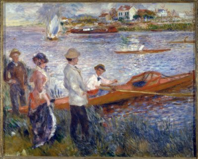 Les Canotiers i Chatou af Pierre Auguste Renoir
