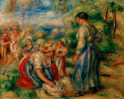 Skiverne af Pierre Auguste Renoir