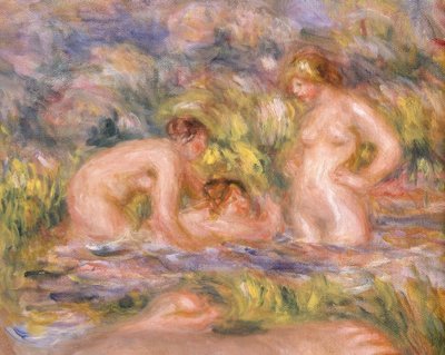 Svømmere af Pierre Auguste Renoir