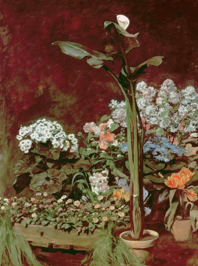 Lilje- og drivhusplanter af Pierre Auguste Renoir