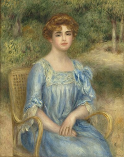 Madame Gaston Bernheim de Villers, født Suzanne Adler, 1901 af Pierre Auguste Renoir