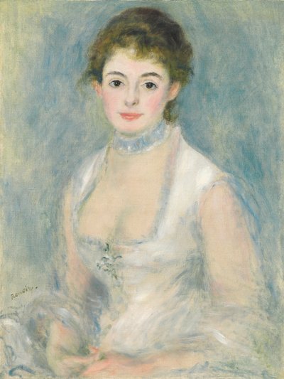 Madame Henriot, ca. 1876 af Pierre Auguste Renoir