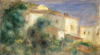 Postkontor, Cagnes, 1906-1907. af Pierre Auguste Renoir