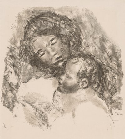 Moderskab, 1912. af Pierre Auguste Renoir