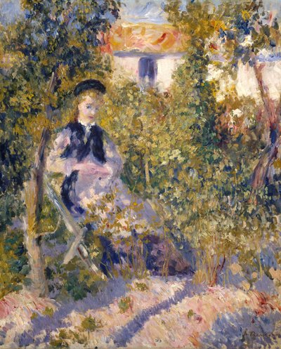 Nini i haven af Pierre Auguste Renoir