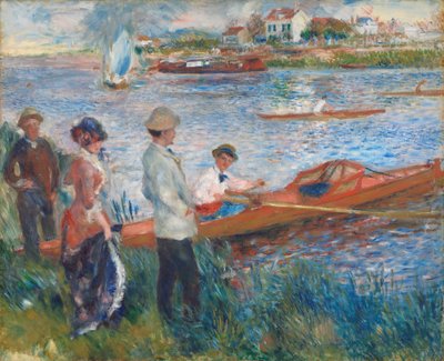 Åremænd i Chatou, 1879. af Pierre Auguste Renoir