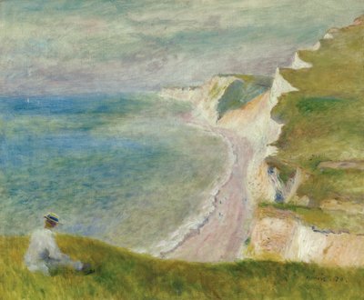 På klippen af Pierre Auguste Renoir