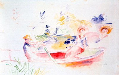På flodbredden, 20. århundrede af Pierre Auguste Renoir