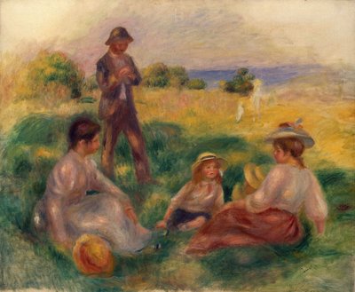 Fest på landet ved Berneval af Pierre Auguste Renoir