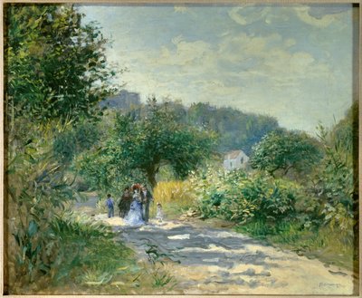 Sti til Louveciennes af Pierre Auguste Renoir